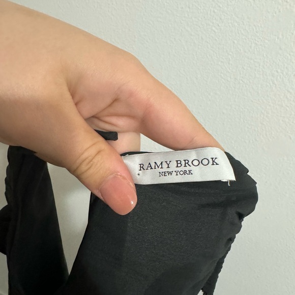Ramy Brook designer cocktail dress black size small - Picture 3 of 4